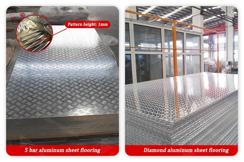 aluminum sheet flooring