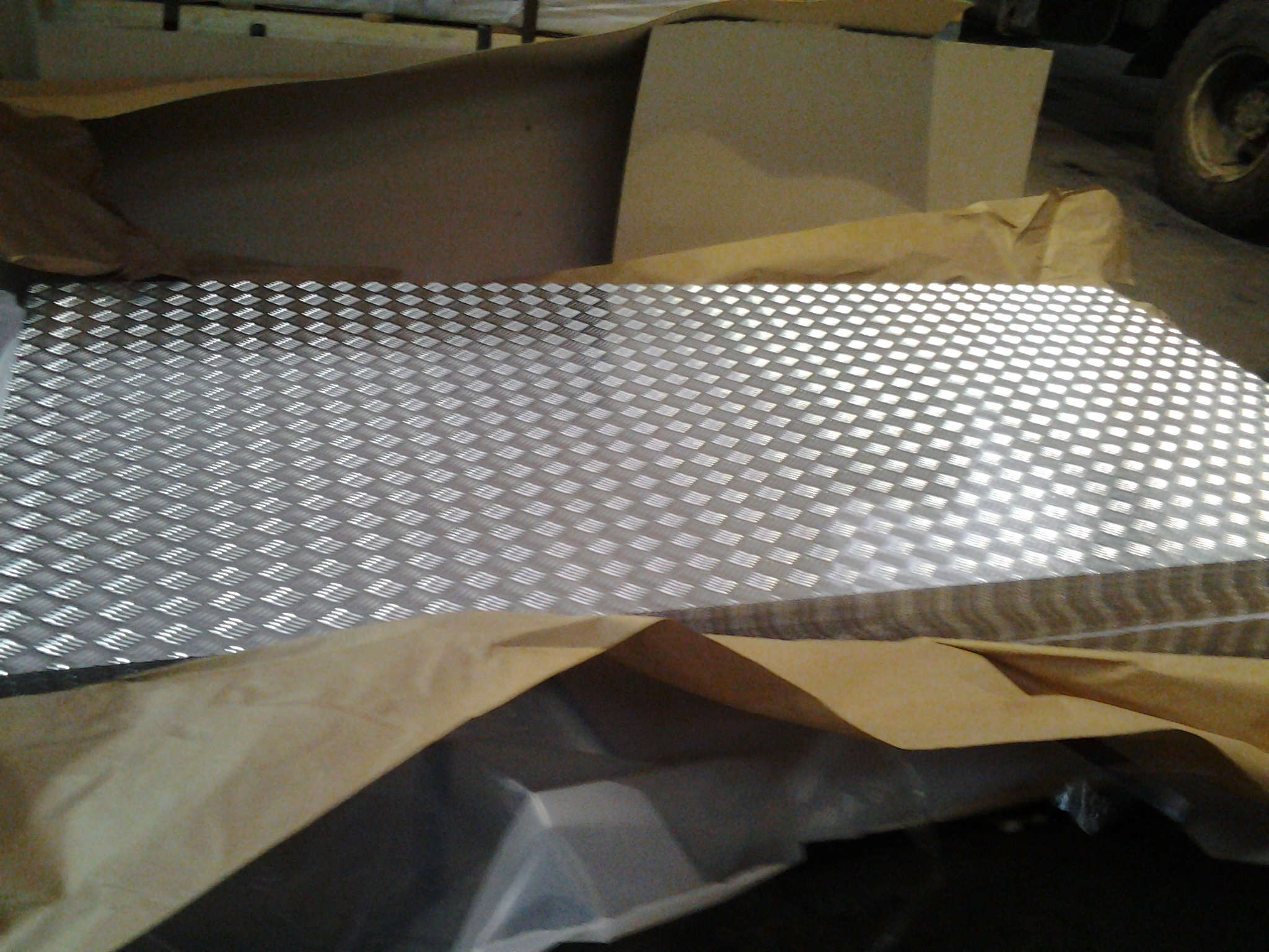 aluminum dock plate