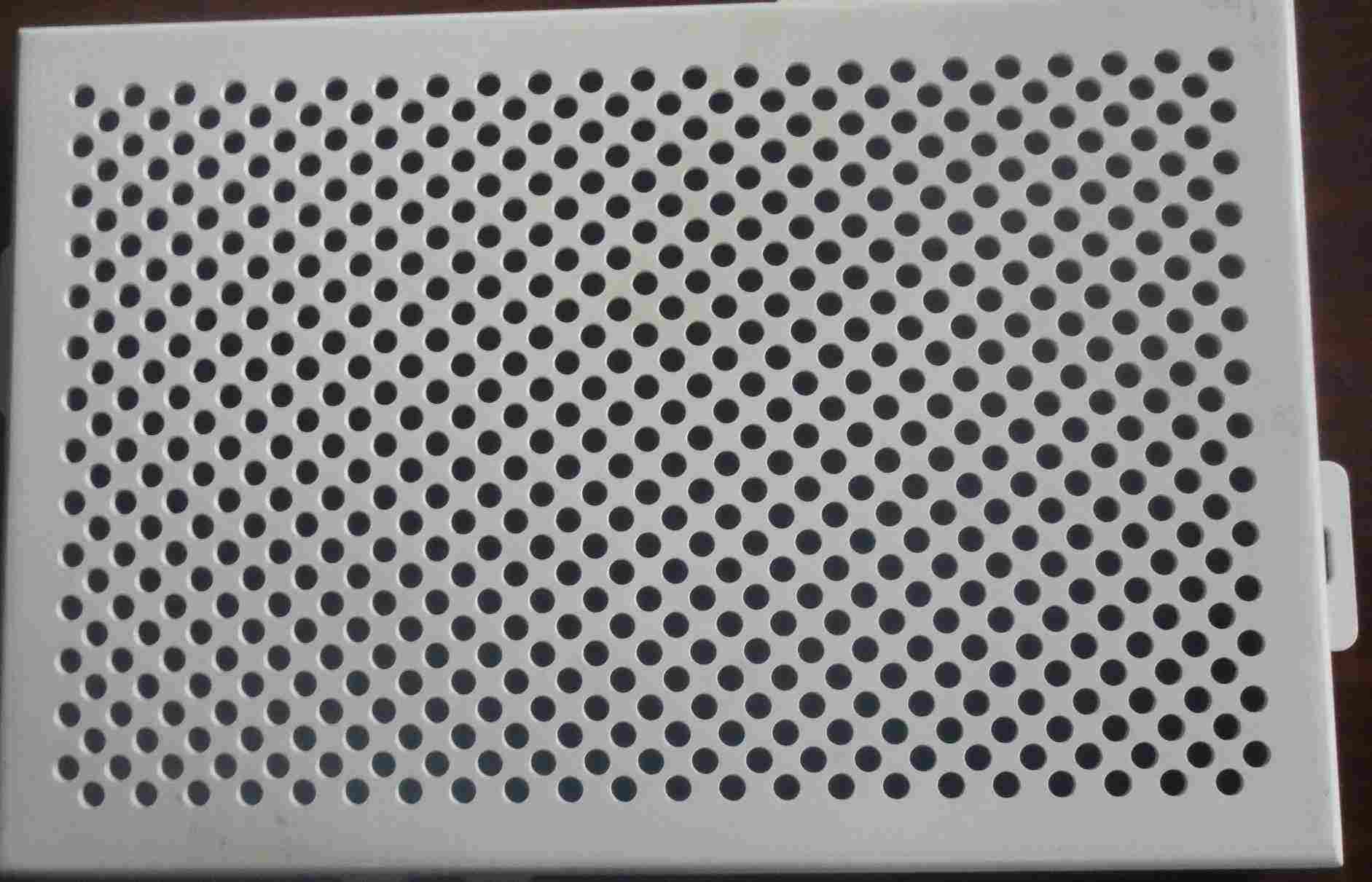 Perforated aluminum planking