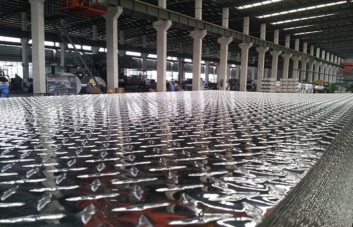 6mm aluminium floor plate