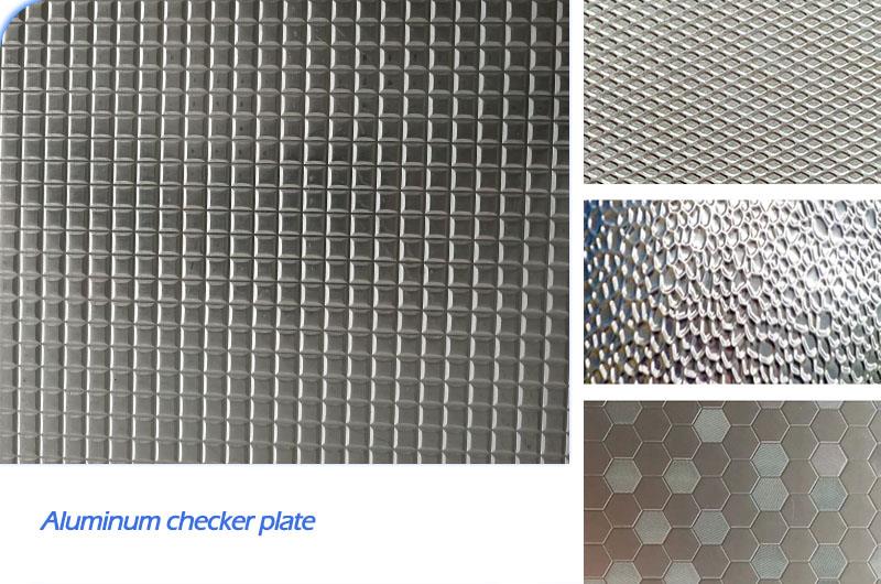the types of aluminum checker plate